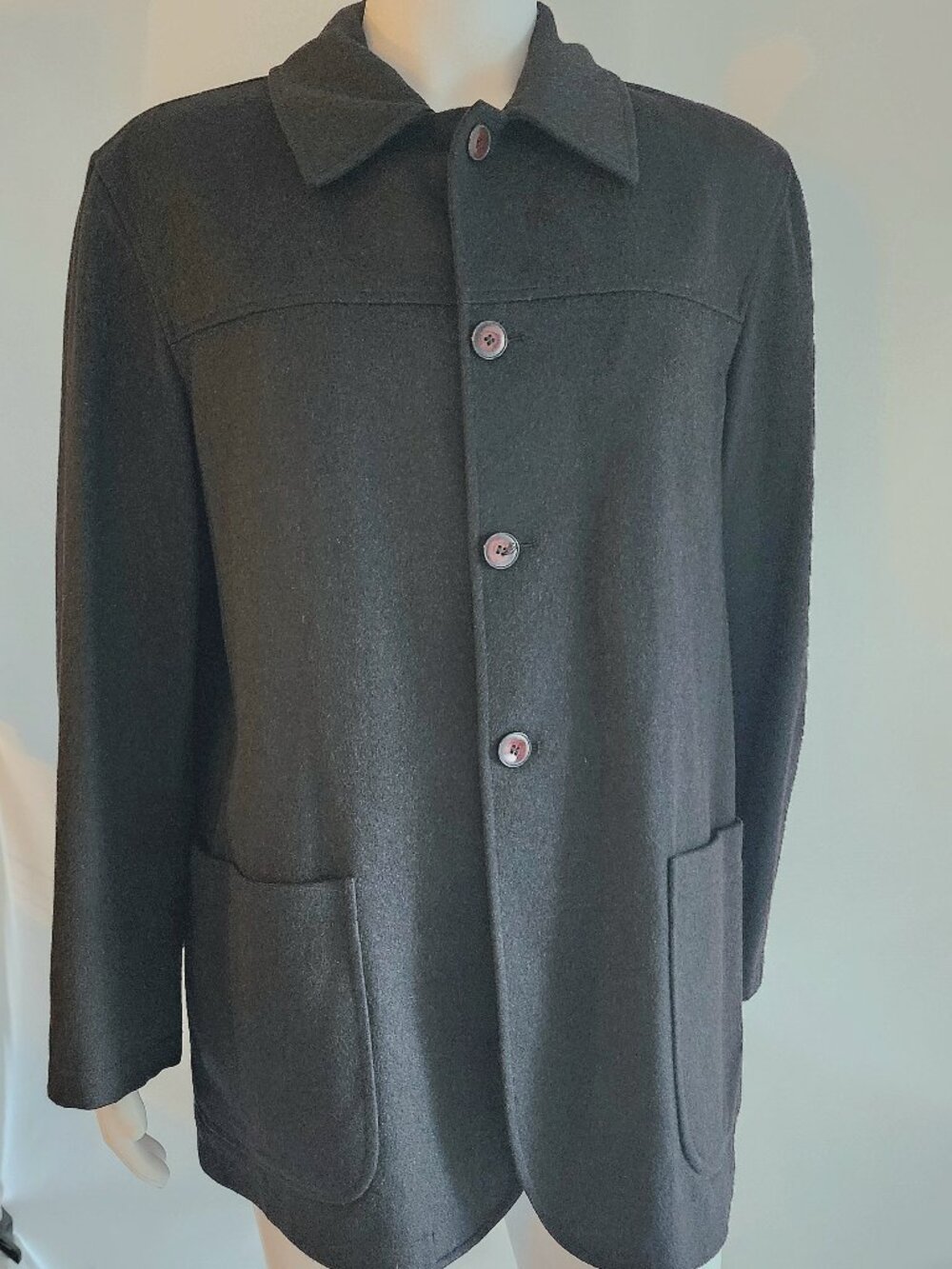 Barneys New York Men’s Designer Carcoat - Size XL